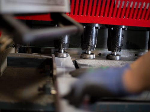 Shearing workpiece